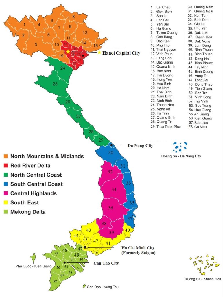 Exploring the Intricacies of the Vietnam Map